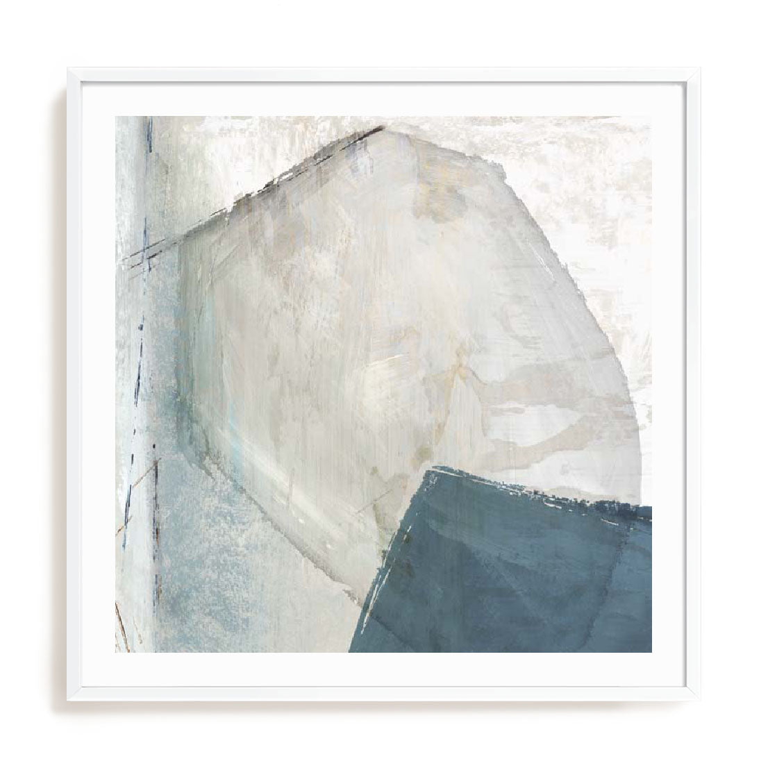 Varied Blue Abstract Wall Art
