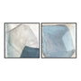 Blue Mineral Balance Pairs Wall Art