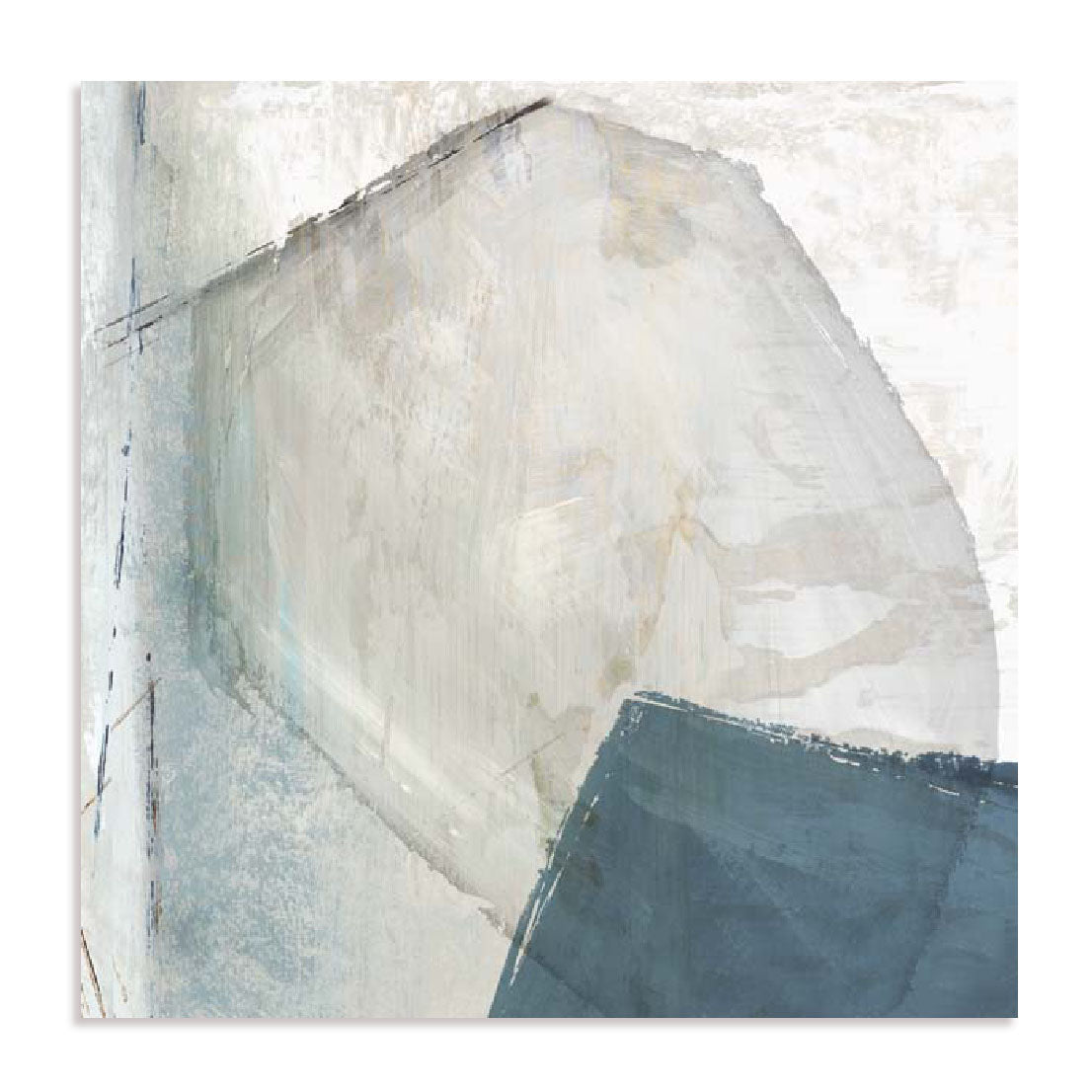 Varied Blue Abstract Wall Art