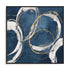 Abstract Blue Circles I Wall Art