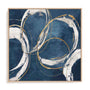 Abstract Blue Circles I Wall Art