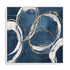 Abstract Blue Circles I Wall Art