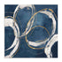 Abstract Blue Circles I Wall Art