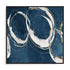 Abstract Blue Circles II Wall Art