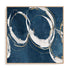 Abstract Blue Circles II Wall Art