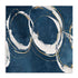 Abstract Blue Circles II Wall Art
