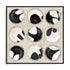 Black and White Tribal Wall Art