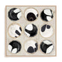 Black and White Tribal Wall Art