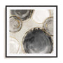 Rings of Black I Wall Art