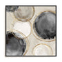 Rings of Black II Wall Art