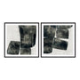 Shapes Of Lacy I and II Wall Art