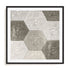 Woven Tile I Wall Art #oran_black-white-border