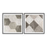 Woven Tile I and II Wall Art