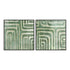 Whimsical Greens I and II Wall Art