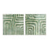 Whimsical Greens I and II Wall Art