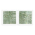 Whimsical Greens I and II Wall Art
