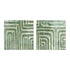 Whimsical Greens I and II Wall Art