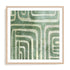 Whimsical Green II Wall Art #oran_natural-white-border