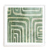 Whimsical Green II Wall Art #oran_white-white-border