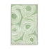 Wall Art Stretched Canvas In White  Frame - Curves Of Verdant I Abstract Art