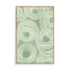 Wall Art Stretched Canvas In Natural Oak  Frame - Curves Of Verdant Ii Abstract Art