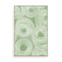 Wall Art Stretched Canvas In White  Frame - Curves Of Verdant Ii Abstract Art
