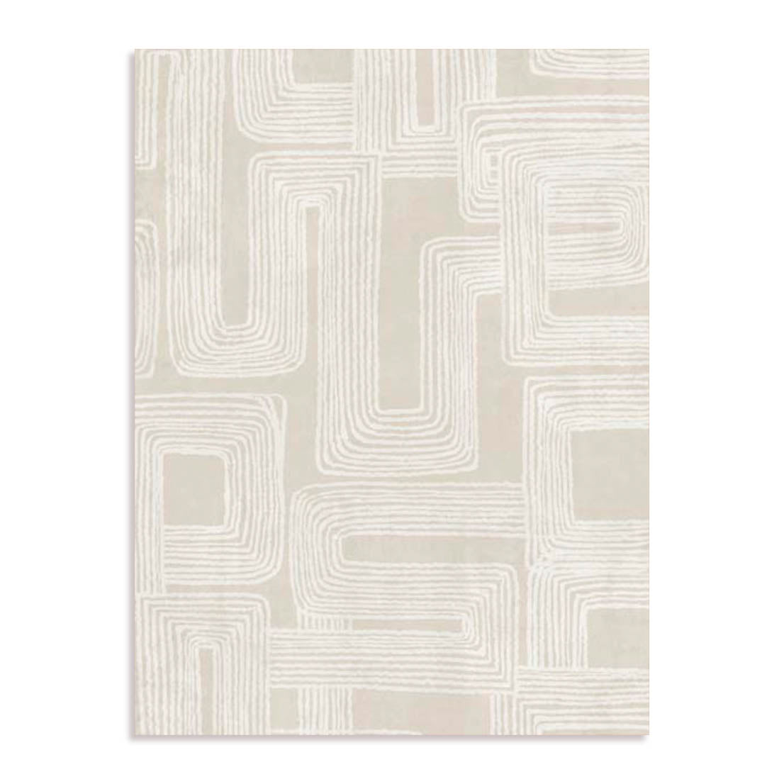 Unframed Stretched Canvas Or Print Only - Linear Majestic Abstract Art