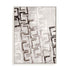 Wall Art Stretched Canvas In White  Frame - Imprint Of Thought Abstract Art