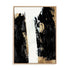 Wall Art Stretched Canvas In Natural Oak  Frame - Abstract Lush Ii Abstract Art