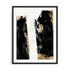 Wall Art Print Poster In Black Frame - Abstract Lush Ii Abstract Art