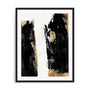 Wall Art Print Poster In Black Frame - Abstract Lush Ii Abstract Art