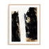 Wall Art Print Poster In Natural Oak Frame - Abstract Lush Ii Abstract Art