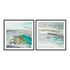 Wild Ocean I And II Wall Art