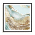 Golden Chasm Wall Art #oran_black-white-border