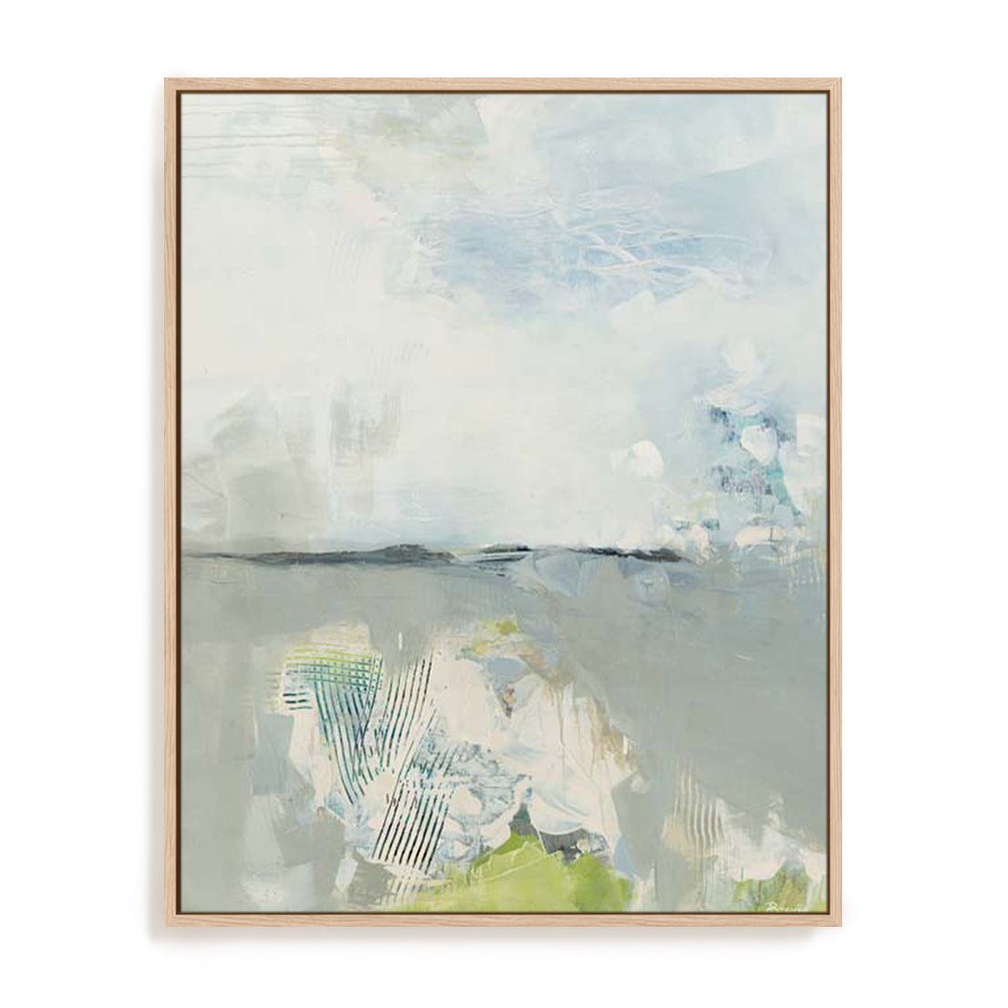 Eternal Blue Lagoon Wall Art