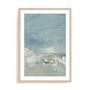 Serene Blue Oasis Wall Art