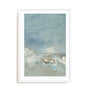 Serene Blue Oasis Wall Art