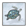 Blue Sea Turtle I Wall Art