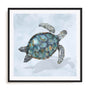 Blue Sea Turtle I Wall Art