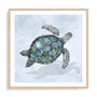 Blue Sea Turtle I Wall Art