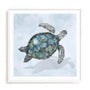 Blue Sea Turtle I Wall Art