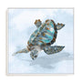 Blue Sea Turtle II Wall Art