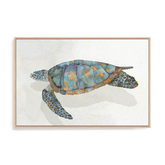 Coral Reef Turtle I Wall Art