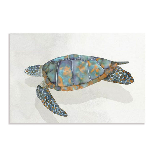 Coral Reef Turtle I Wall Art