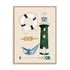Emerald Lighthouse Wall Art