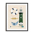 Emerald Lighthouse Wall Art