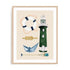 Emerald Lighthouse Wall Art