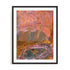 Geode Sunset Wall Art