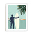 Surf Blue I Wall Art