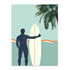 Surf Blue I Wall Art